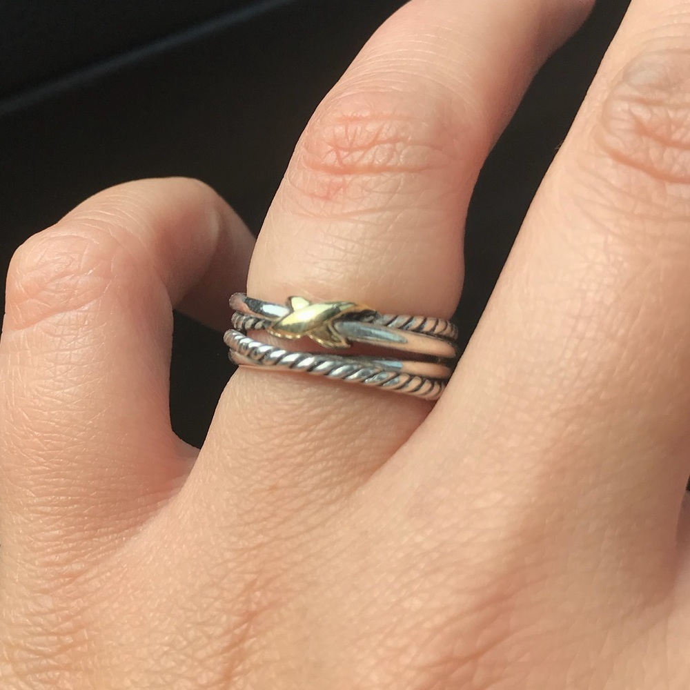 David Yurman C Crossover Ring
